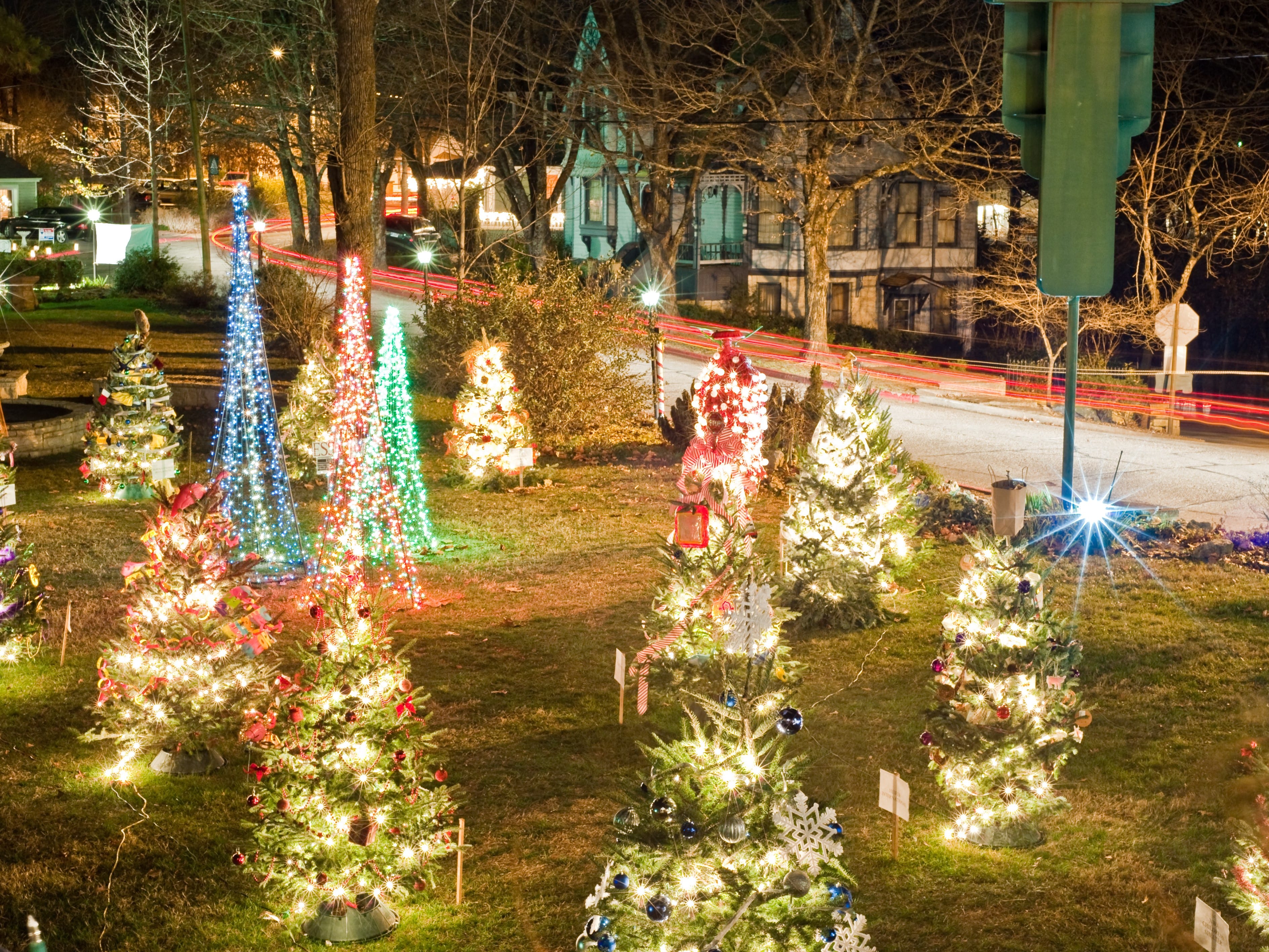 College Towns with the Best Christmas Displays